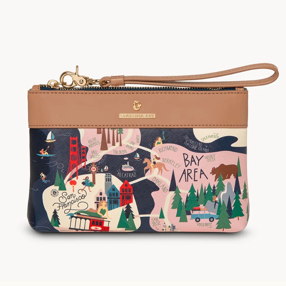 Spartina 449 Northern California Scout Wristlet NWOT